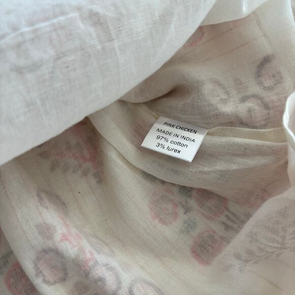 Bohemian Vibes Pink Chicken New York Dress Baby Girl 12-18 Months EUC - Picture 5 of 6